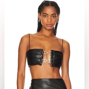 Nookie Drama Crop Top White M